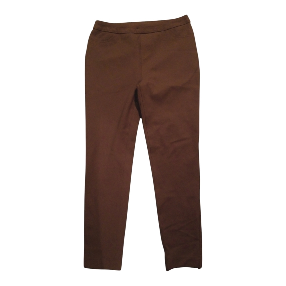 Soft Surroundings Chocolate Straight Leg Pants